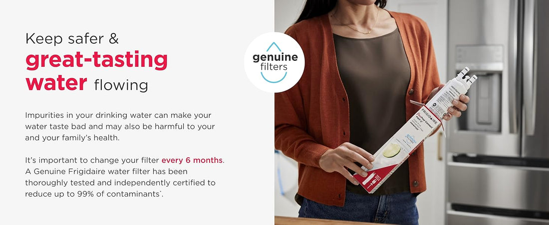 Quick Tips for Maintaining Your Frigidaire FPPWFU01 Water Filter