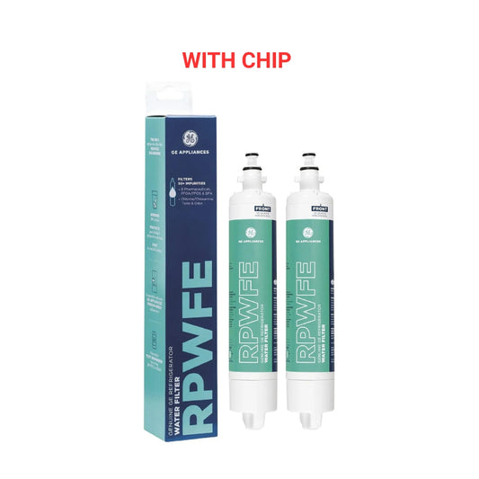 GE RPWFE Refrigerator Water Filter with Chip